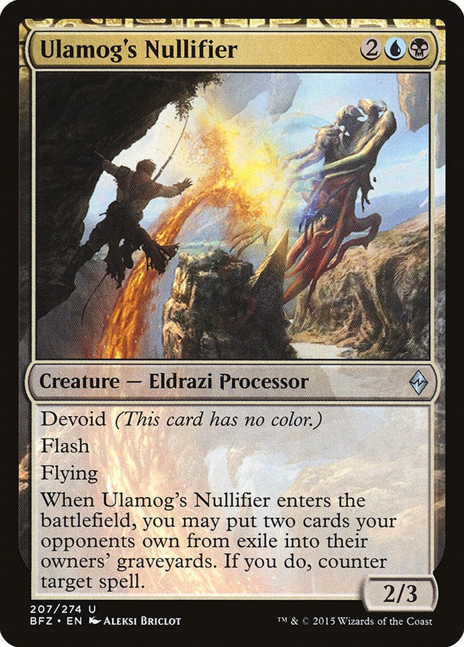Ulamog's Nullifier BFZ - 207