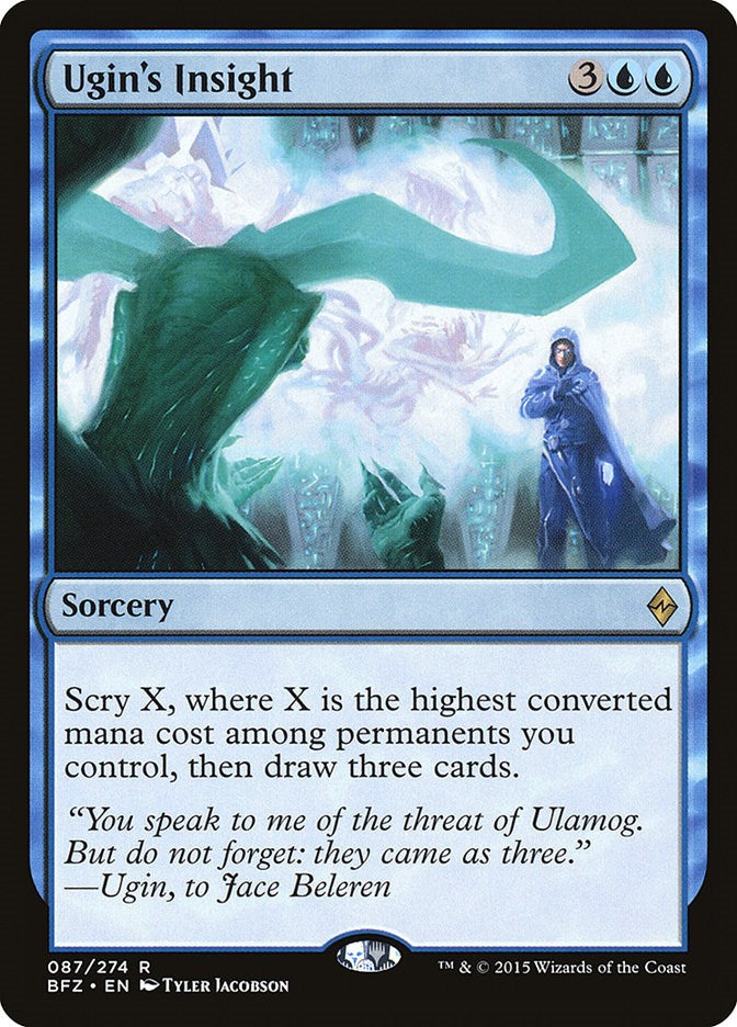 Ugin's Insight BFZ - 87