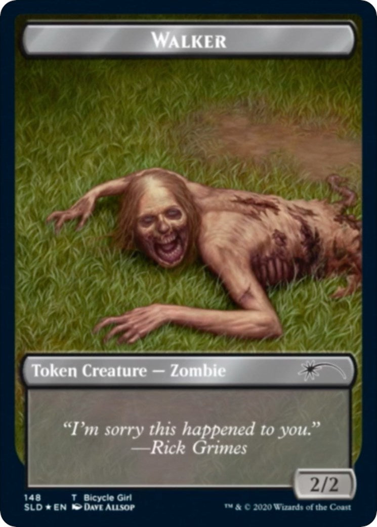 Walker (Bicycle Girl // Well Walker) Double-sided Token SLD - 148