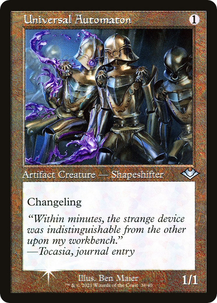 Universal Automaton (Retro Frame) MH1 - 38