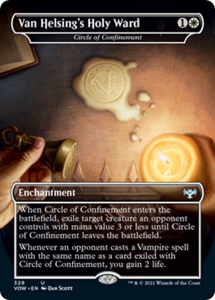 Van Helsing's Holy Ward - Circle of Confinement VOW - 329