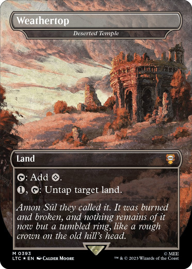 Weathertop - Deserted Temple (Surge Foil) LTC - 393