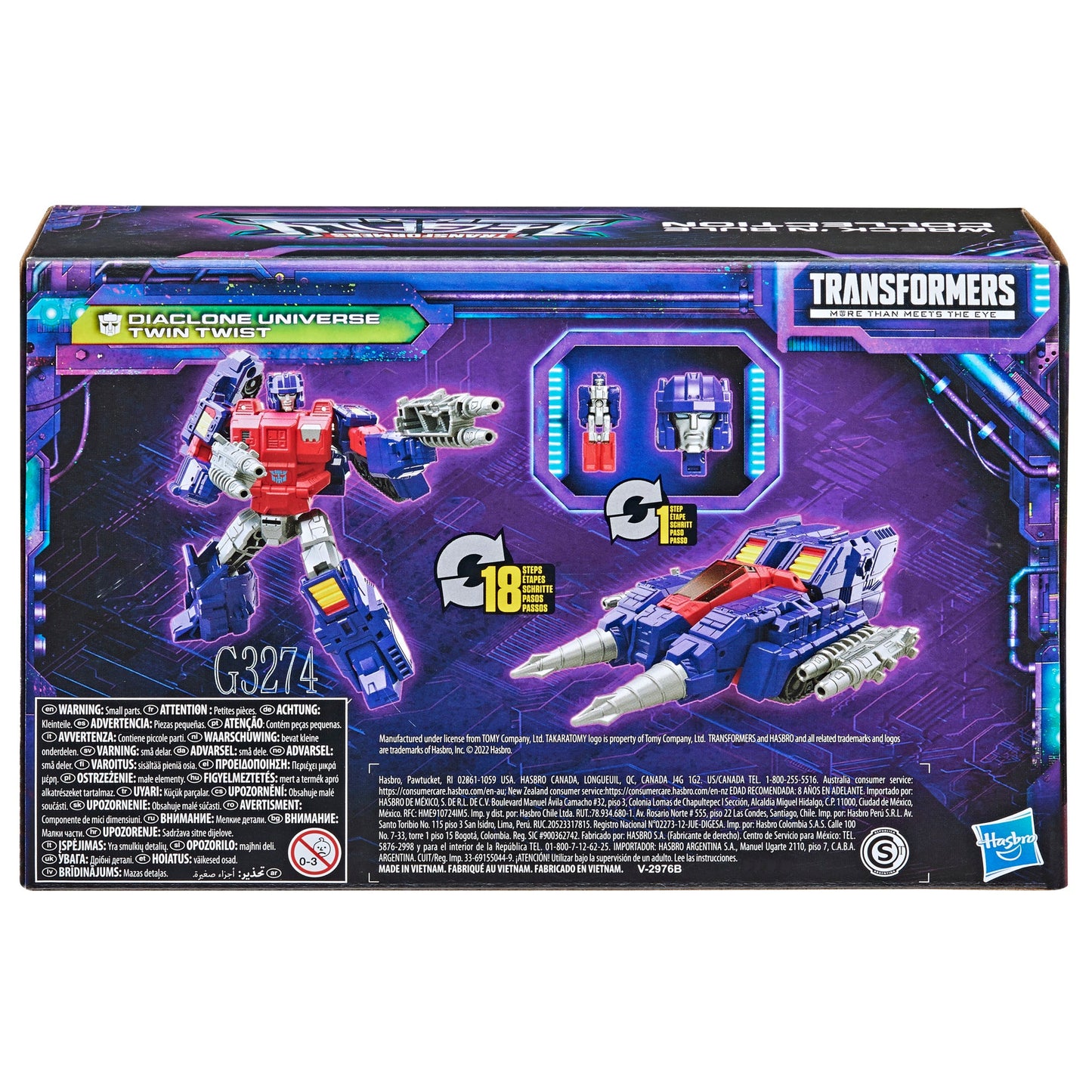 Transformers Legacy Wreck 'N Rule Collection Diaclone Universe Twin Twist