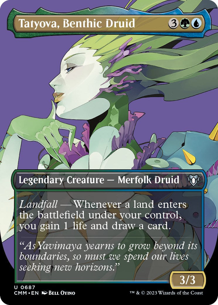 Tatyova, Benthic Druid (Borderless) CMM - 687