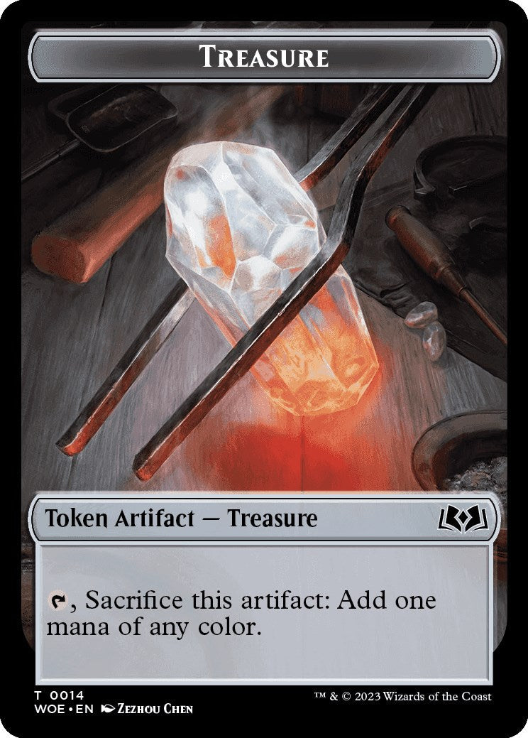 Treasure // Food (0010) Double-Sided Token WOE - 14 // 10