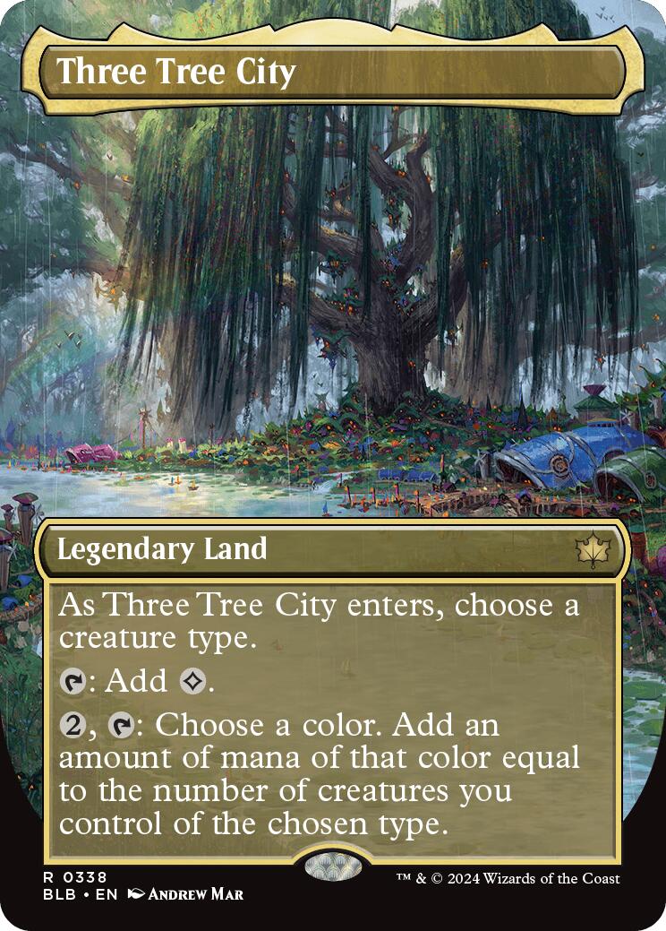 Three Tree City (Borderless) (0338) BLB - 338