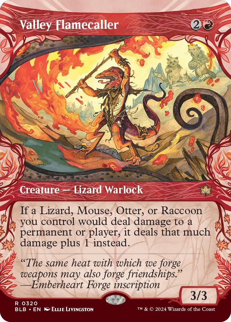 Valley Flamecaller (Showcase) BLB - 320