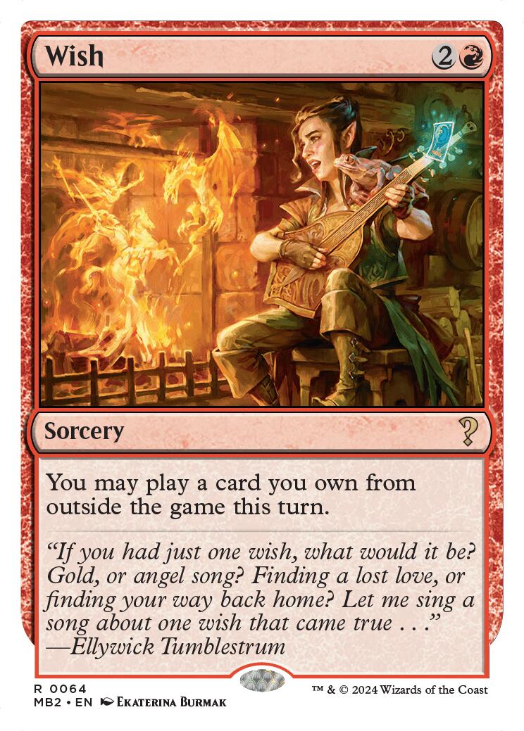 Wish (White Border) MB2 - 64