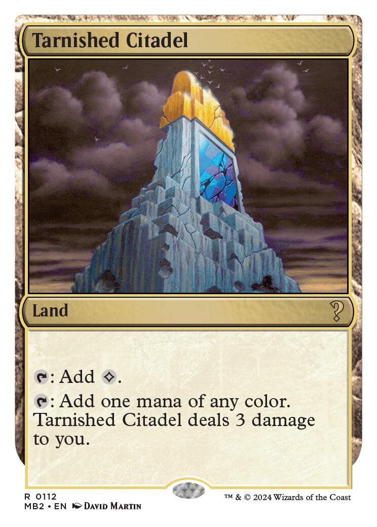 Tarnished Citadel (White Border) MB2 - 112