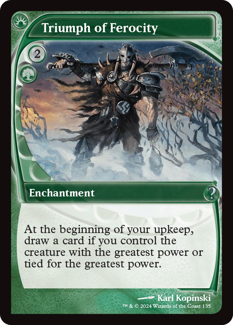 Triumph of Ferocity (Future Sight) MB2 - 135