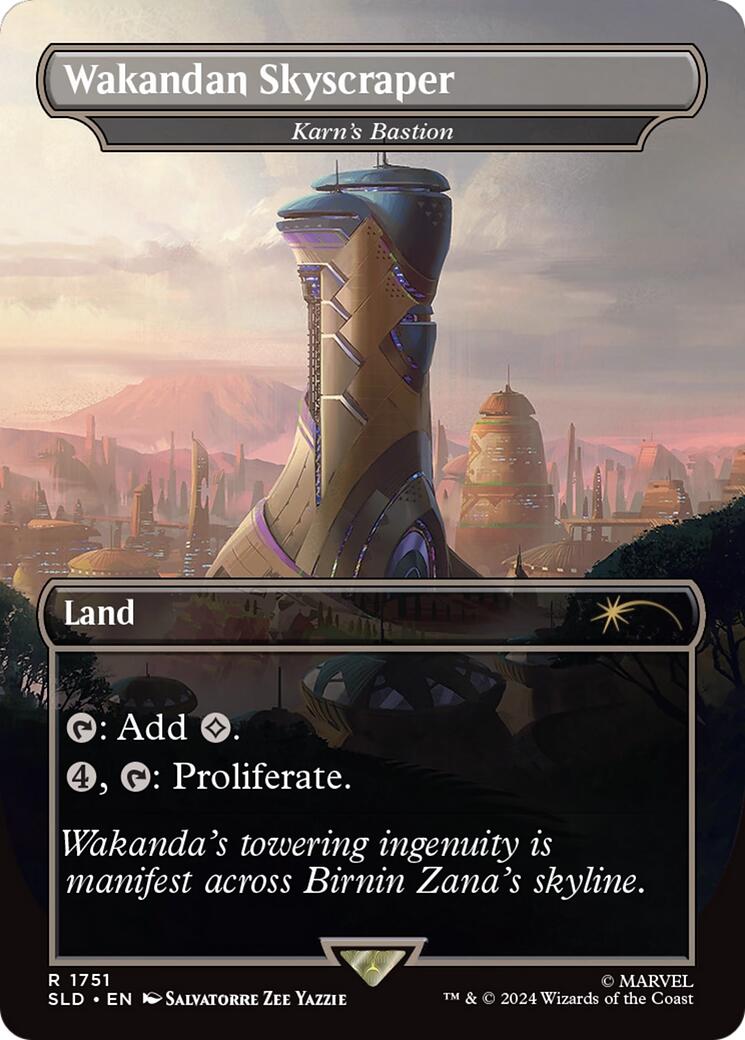 Wakandan Skyscraper - Karn's Bastion SLD - 1751