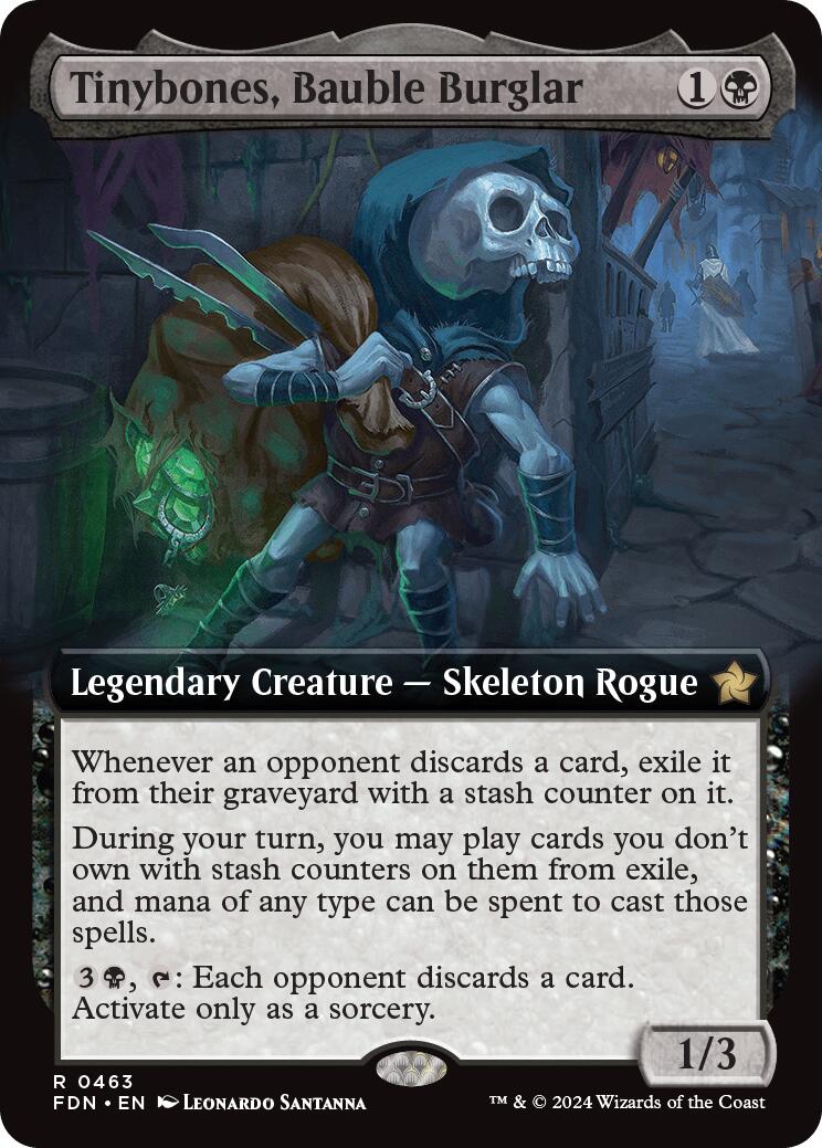 Tinybones, Bauble Burglar (Extended Art) FDN - 463