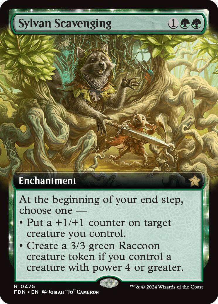 Sylvan Scavenging (Extended Art) FDN - 475