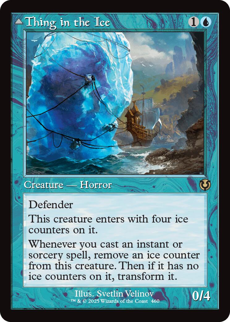 Thing in the Ice (Retro Frame) INR - 460