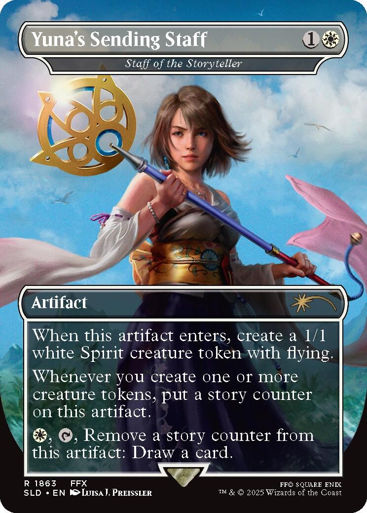 Yuna's Sending Staff - Staff of the Storyteller SLD - 1863