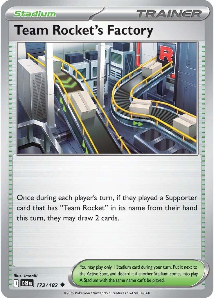 Team Rocket's Factory DRI - 173/182