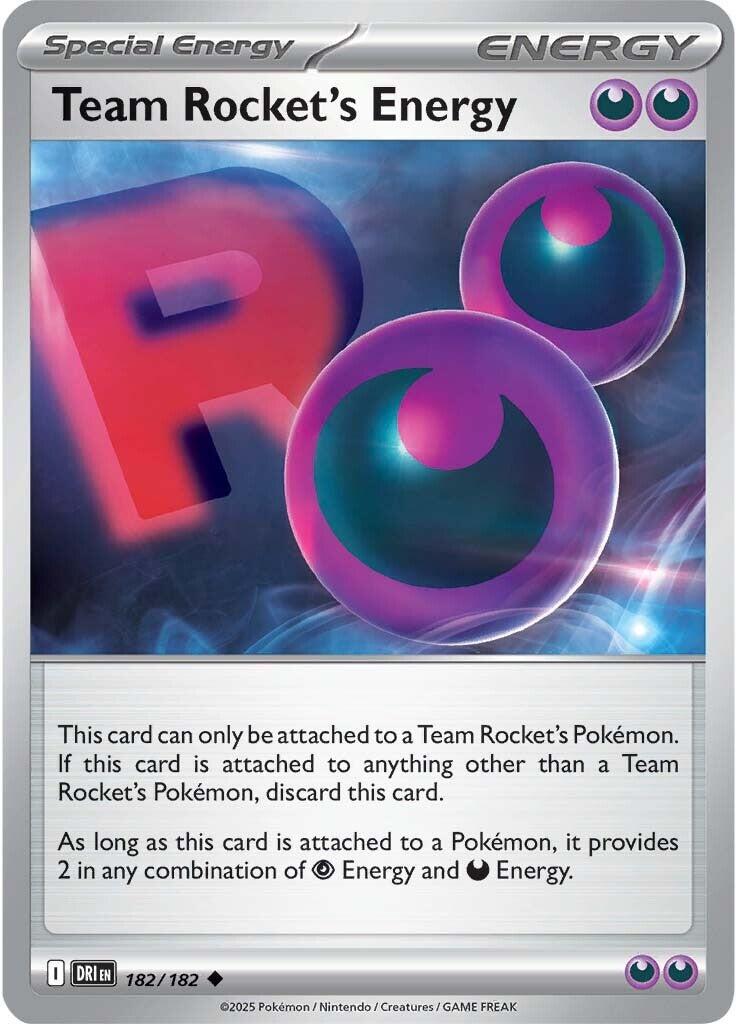 Team Rocket's Energy DRI - 182/182