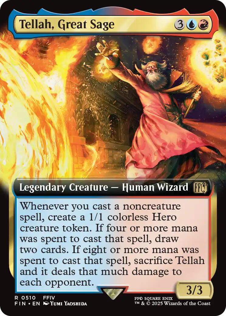 Tellah, Great Sage (Extended Art) FIN - 510