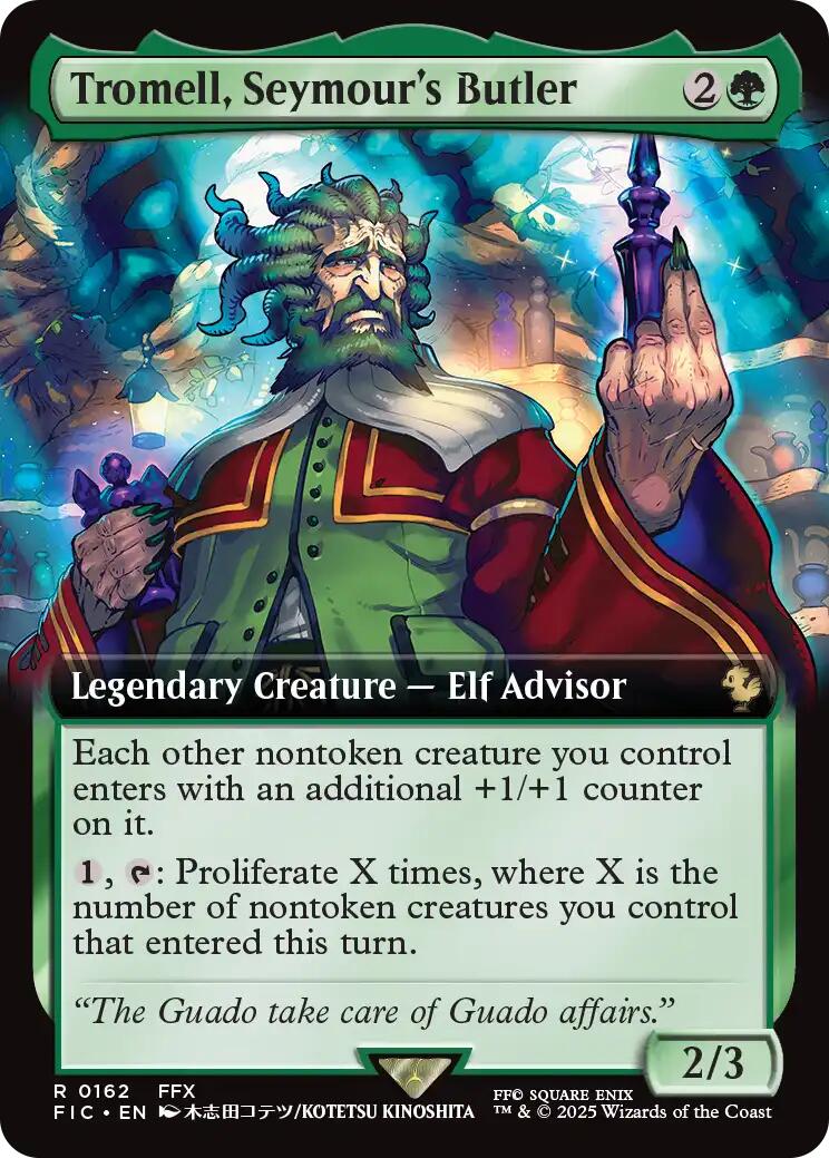 Tromell, Seymour's Butler (Extended Art) FIC - 162
