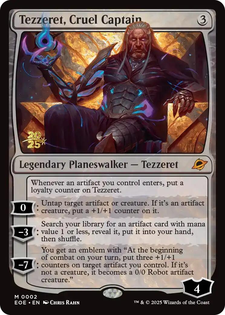 Tezzeret, Cruel Captain PRE - 2