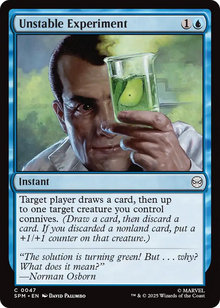 Unstable Experiment SPM - 47