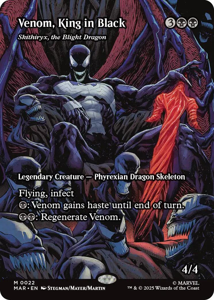 Venom, King in Black - Skithiryx, the Blight Dragon (Borderless) MAR - 22