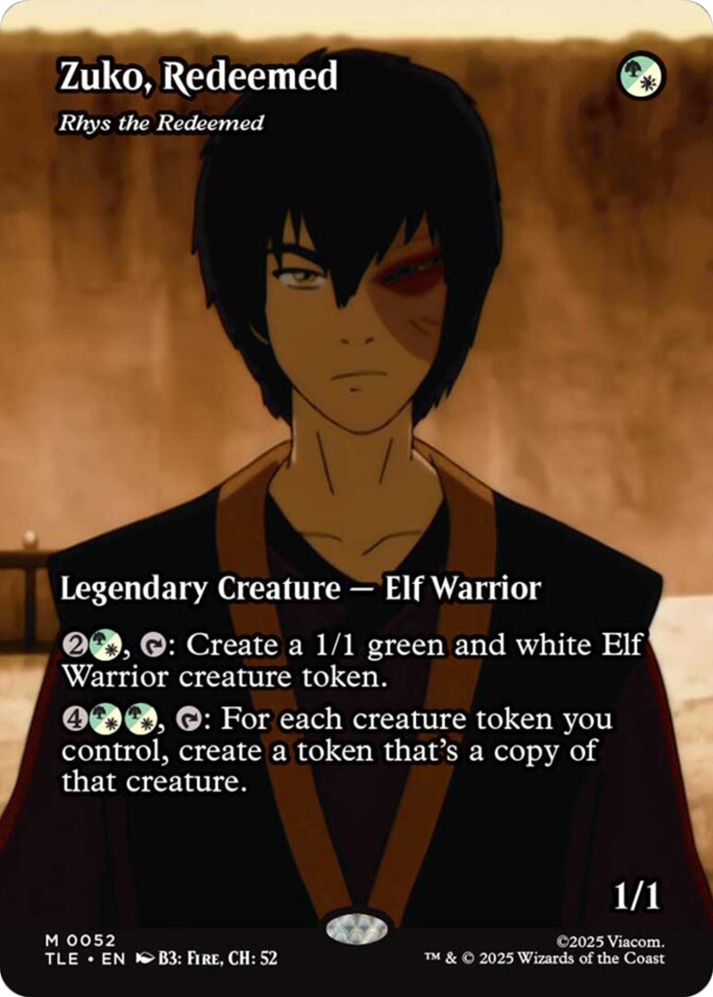 Zuko, Redeemed - Rhys the Redeemed (Borderless) TLE - 52