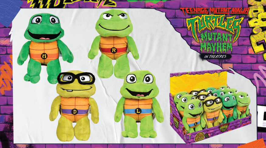 TMNT MOVIE BASIC PLUSH 6.5IN