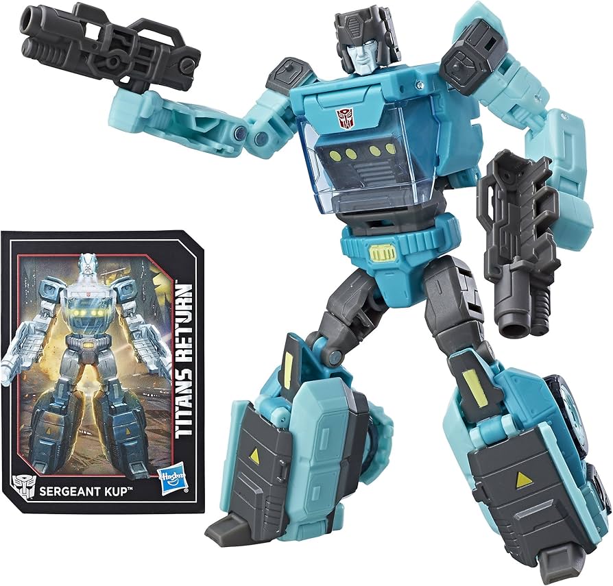 Transformers Generations Titans Return Flintlock Sergeant Kup Deluxe Action Figure