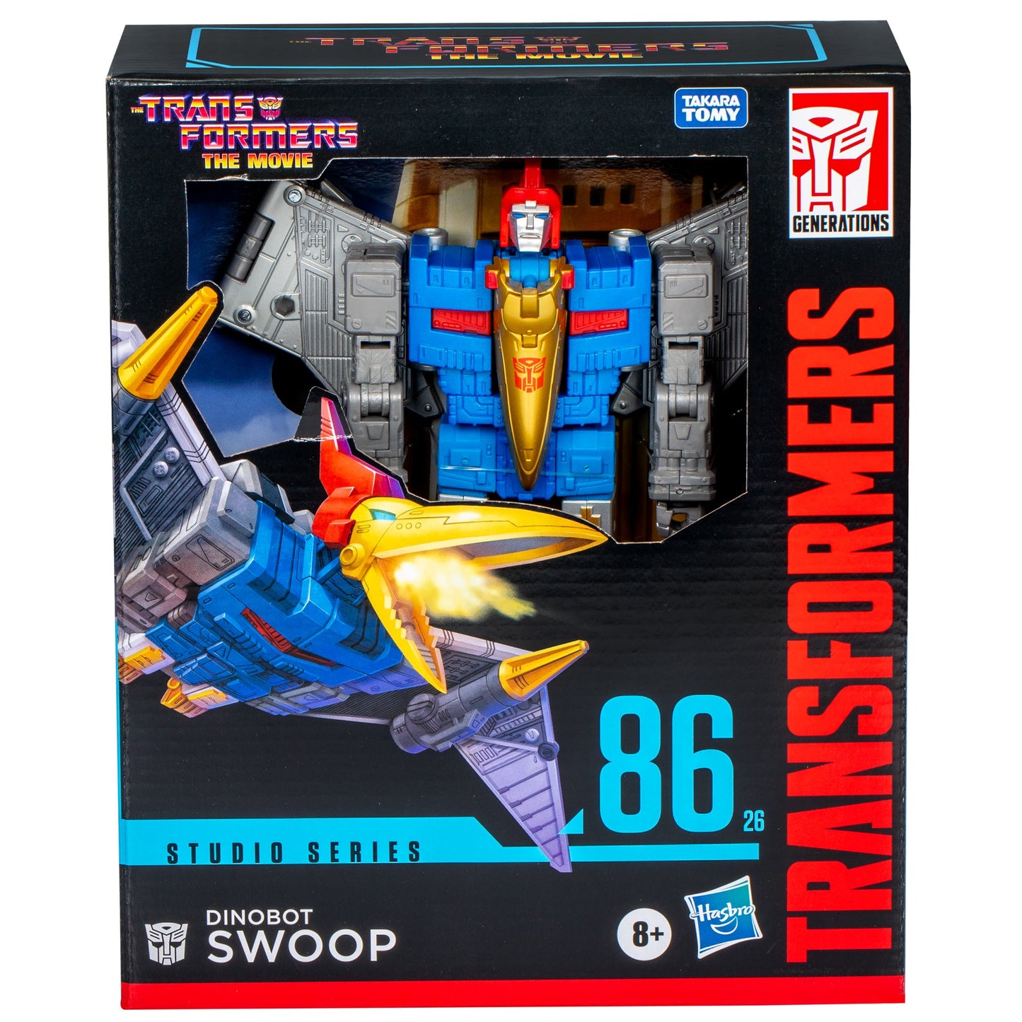 Transformers Studio Series Leader Class The Transformers: The Movie 86-26 Dinobot Swoop