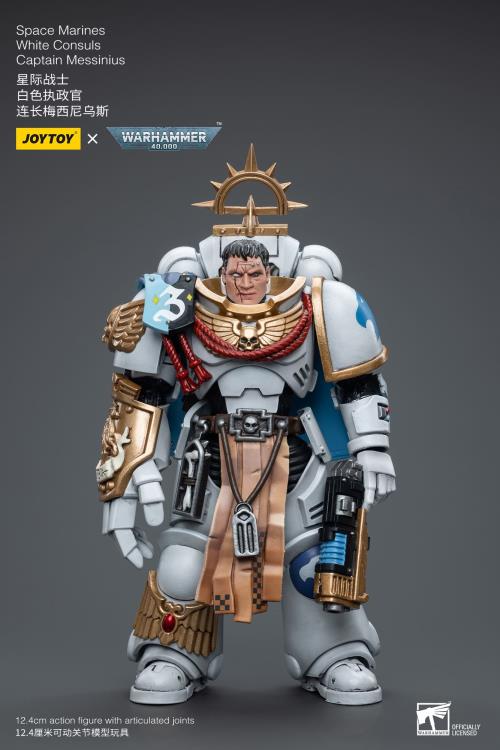 Warhammer 40k - Space Marines White Consuls - Captain Messinius