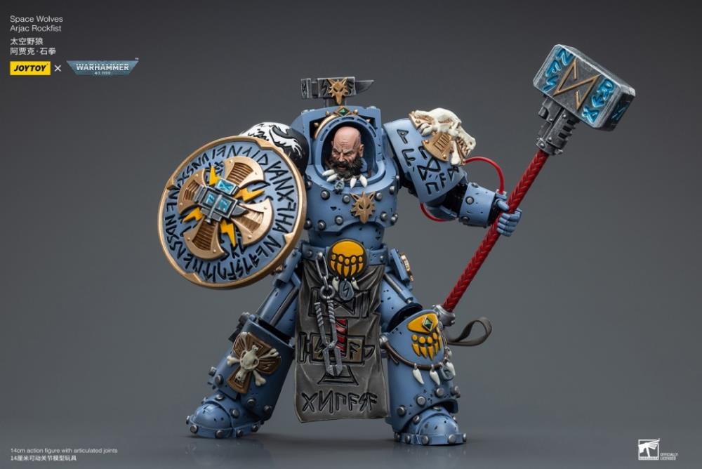 Warhammer 40K - Space Wolves - Arjac Rockfist