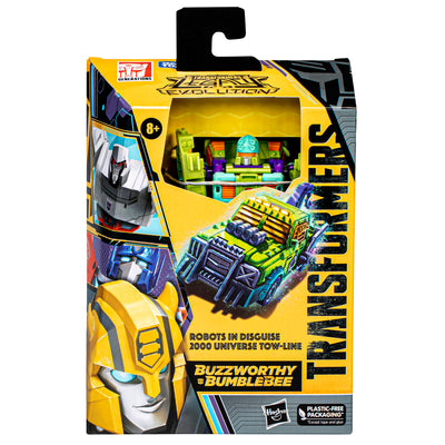 Transformers Buzzworthy Bumblebee Legacy: Evolution Robots in Disguise 2000 Universe Tow-Line