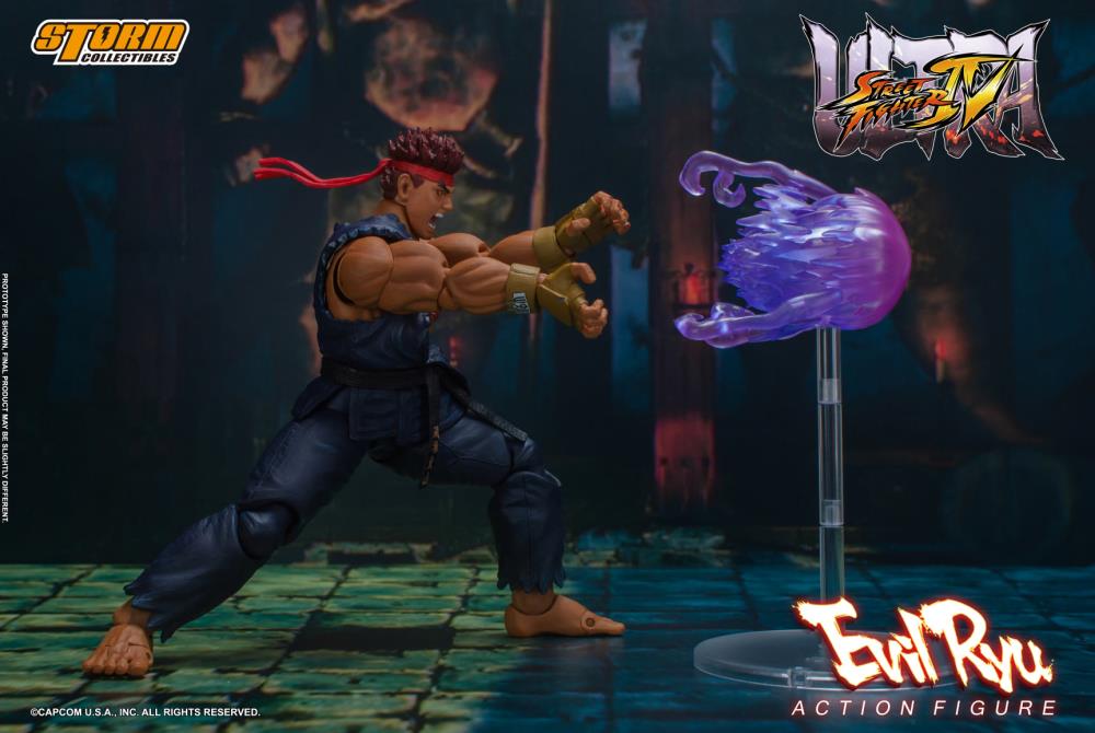 storm collectibles Ultra Street Fighter IV Evil Ryu 1/12 Scale Figure