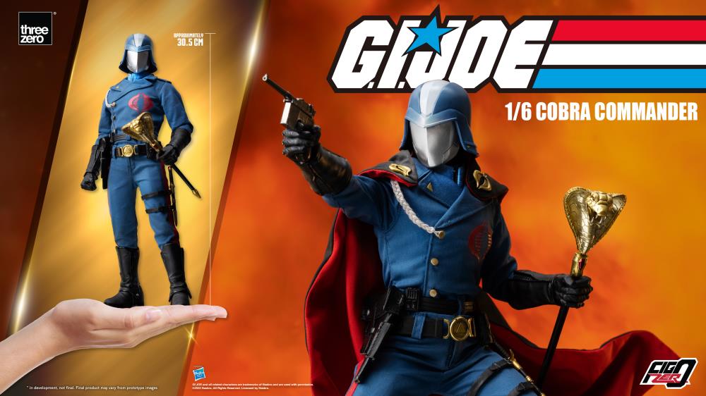 THREEZERO - G.I. Joe FigZero - Cobra Commander