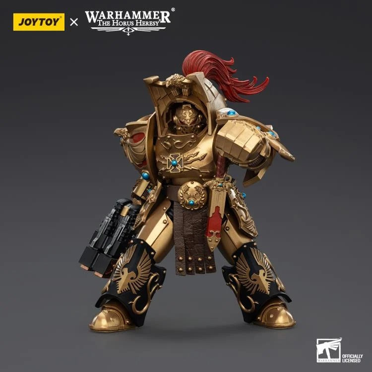 Warhammer: The Horus Heresy Legio Custodes Aquilon Terminator Squad Aquilon with Twin-Linked Adrathic Destructor