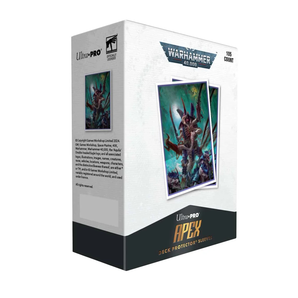 Ultra Pro - Tyranid 105ct Apex Deck Protector Sleeves for Warhammer 40,000