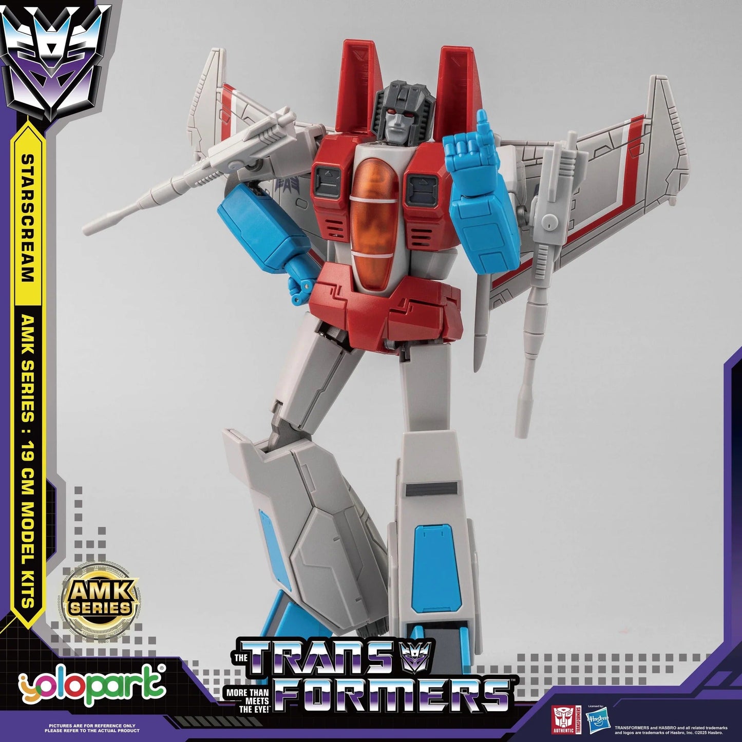 Transformers Generation 1 - AMK Series 19cm - Starscream Model Kit