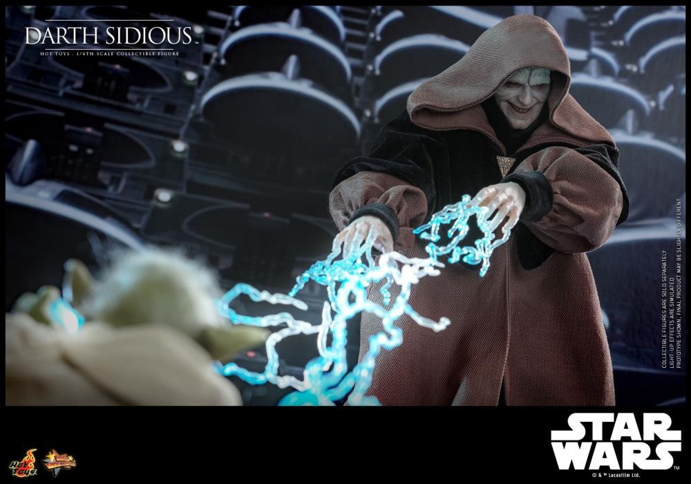 Star Wars: Revenge of the Sith - Darth Sidious 1/6th Scale Collectible Figure - MMS745