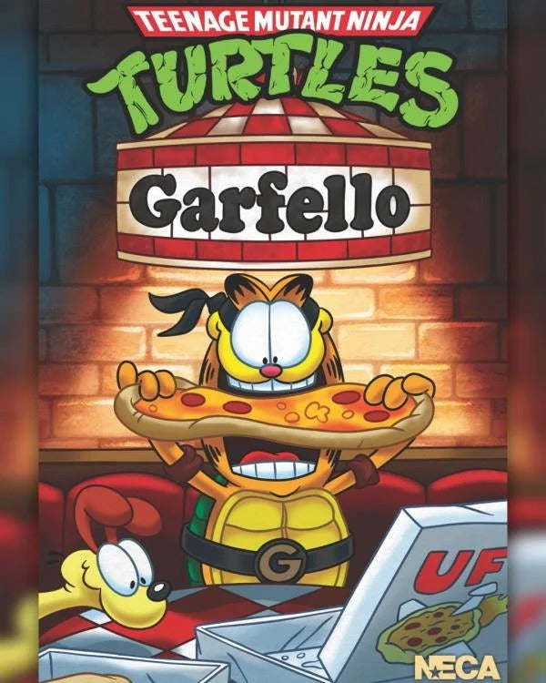 Teenage Mutant Ninja Turtles x Garfield Ultimate Garfello & Odie (Archie Comics) Action Figure Set