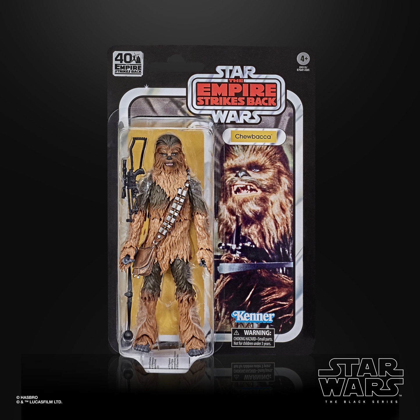 Star Wars The Black Series Chewbacca 6-Inch Scale Star Wars: The Empire Strikes Back 40th Anniversary Collectible Figure, Kids Ages 4 and Up