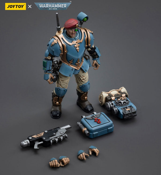 Warhammer 40k - Astra Militarum - Tempestus Scions - Command Squad 55th Kappic Eagles
