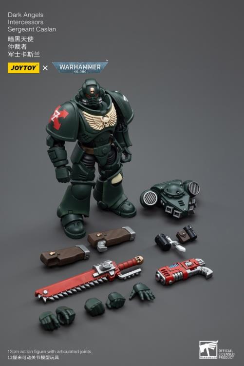 Warhammer 40K - Dark Angels - Sergeant Caslan