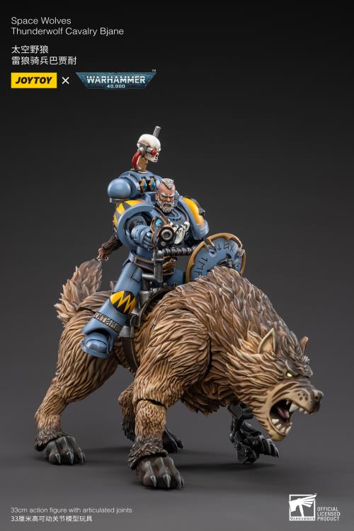 Warhammer 40K-  Space Wolves - Thunderwolf Cavalry Bjane