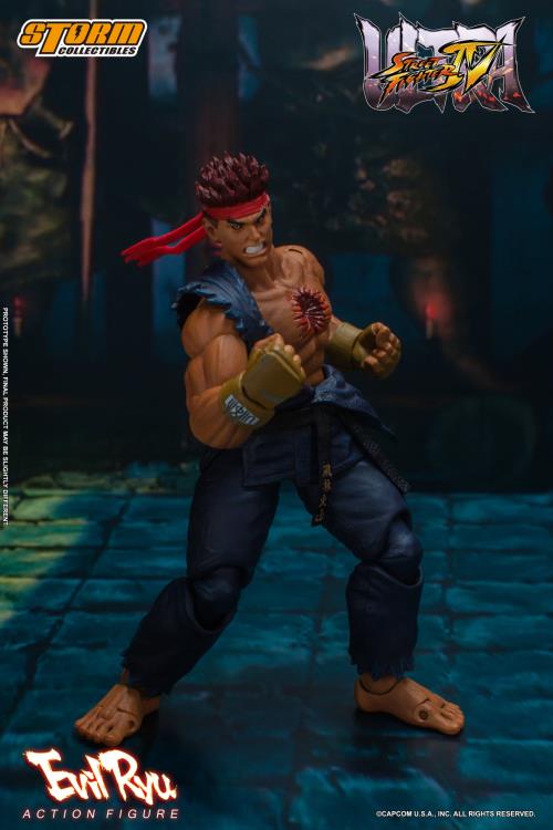 storm collectibles Ultra Street Fighter IV Evil Ryu 1/12 Scale Figure