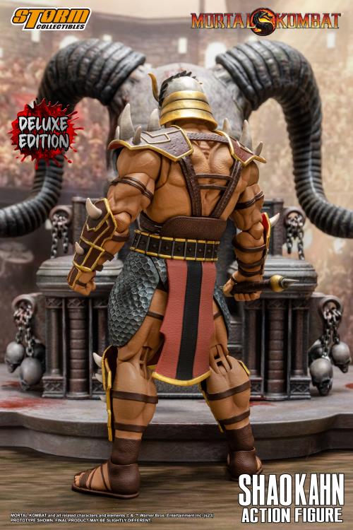 Storm Collectibles - Mortal Kombat Shao Kahn - Deluxe - 1/12 Scale (Sub-Par Packaging)