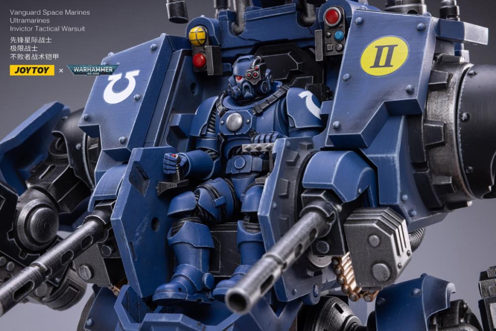Warhammer 40K Space Marine - Ultramarine - Invictor Tactical Warsuit SET