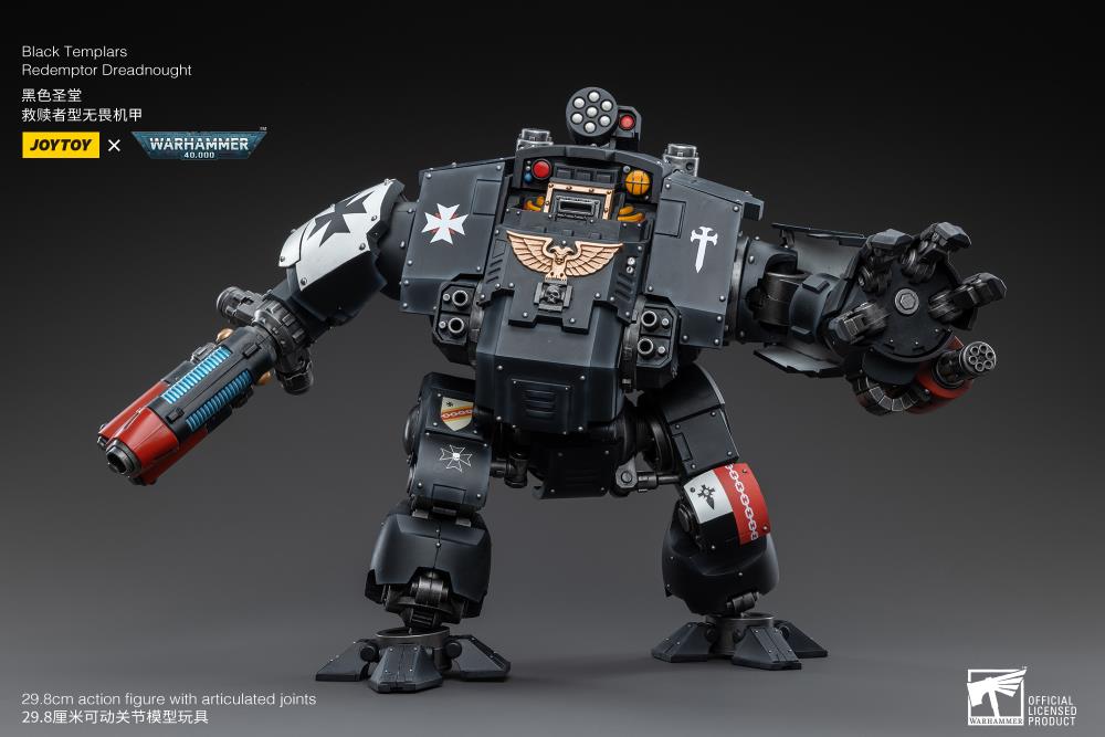 Warhammer 40K - Black Templars - Redemptor Dreadnought - Action Figure