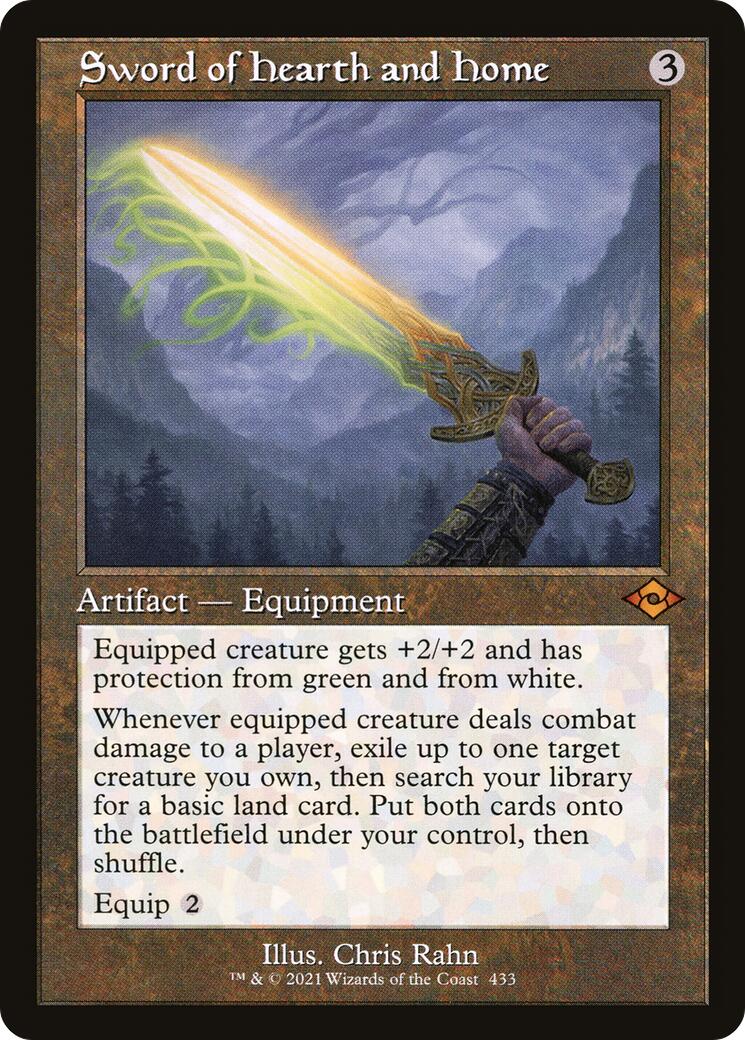 Sword of Hearth and Home (Retro Frame) MH2 - 433