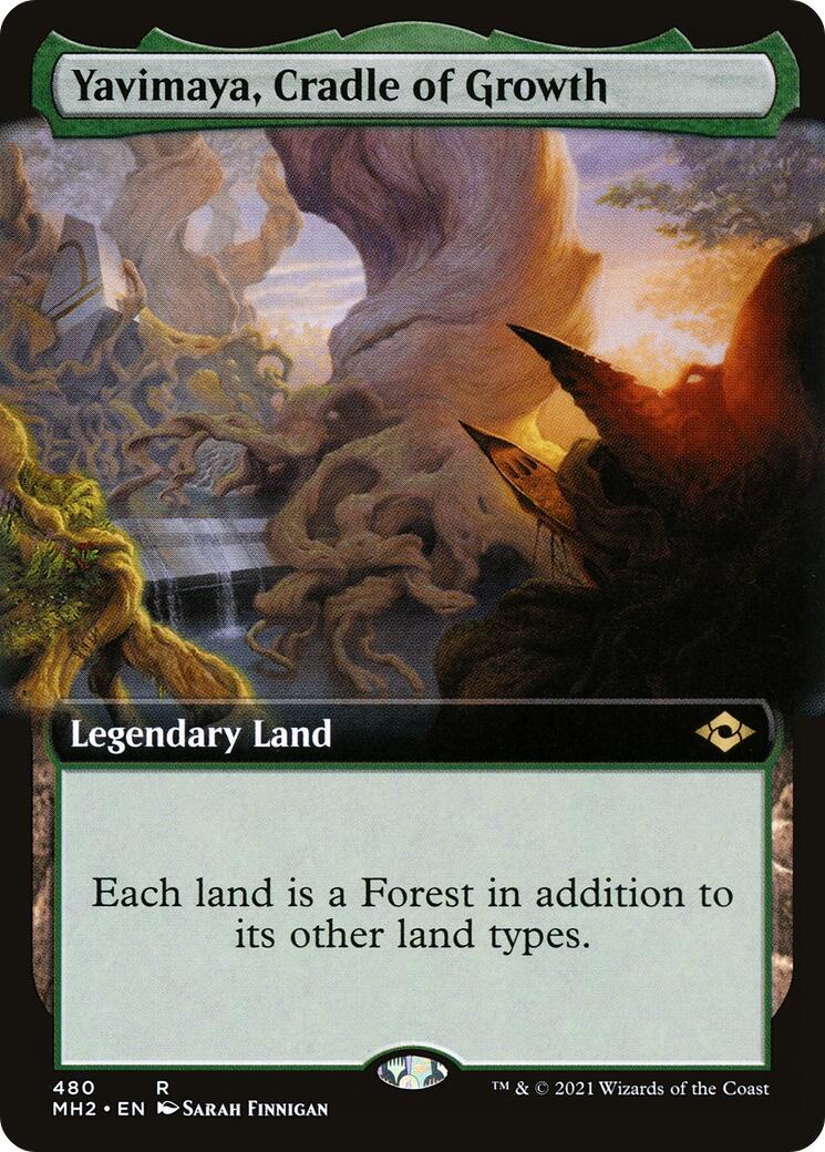 Yavimaya, Cradle of Growth (Extended Art) MH2 - 480